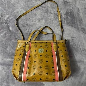MCM Authentic Pre Loved 2 way Tote Bag